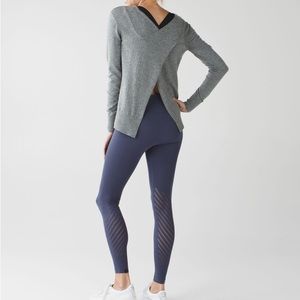 RARE Lululemon Enlighten Tight in Cadet Blue